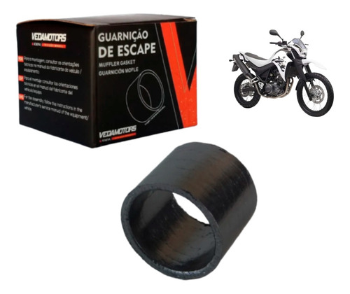 Guarnição Bucha Escapamento D. -  Xt 660 X/r Ano 2005 Á 2018