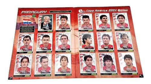 Album Copa America 2004 Peru, Completo (Usado)