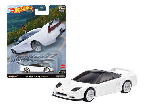 Hot Wheels Premium Car Culture '03 Honda Nsx Type-r Blanco