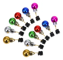 Comprar 12 Piezas Clip De Barba De Navidad Barba Luces Navidad Clip