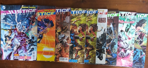Justice League Dc Comics Varios Números Editorial Televisa (Usado)