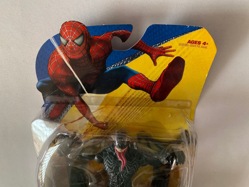 Sam Raimi Movie Venom Super Poseable Spiderman Classics 2007 (Usado)