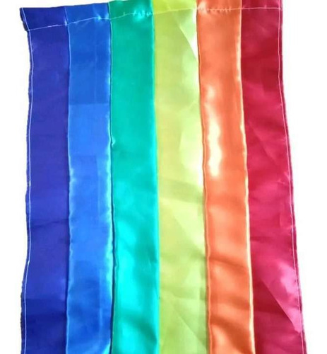 Bandera Lgbt 51cm X 70cm Pride Rainbow Con Botones Para Capa