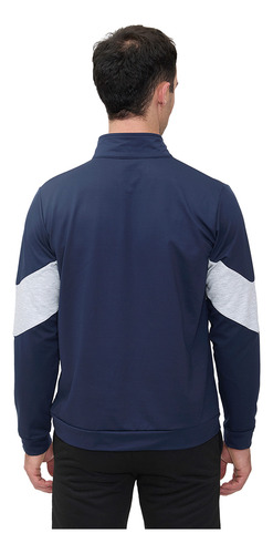 Sudadera Deportiva Wilson Con Franja Gris Para Hombre