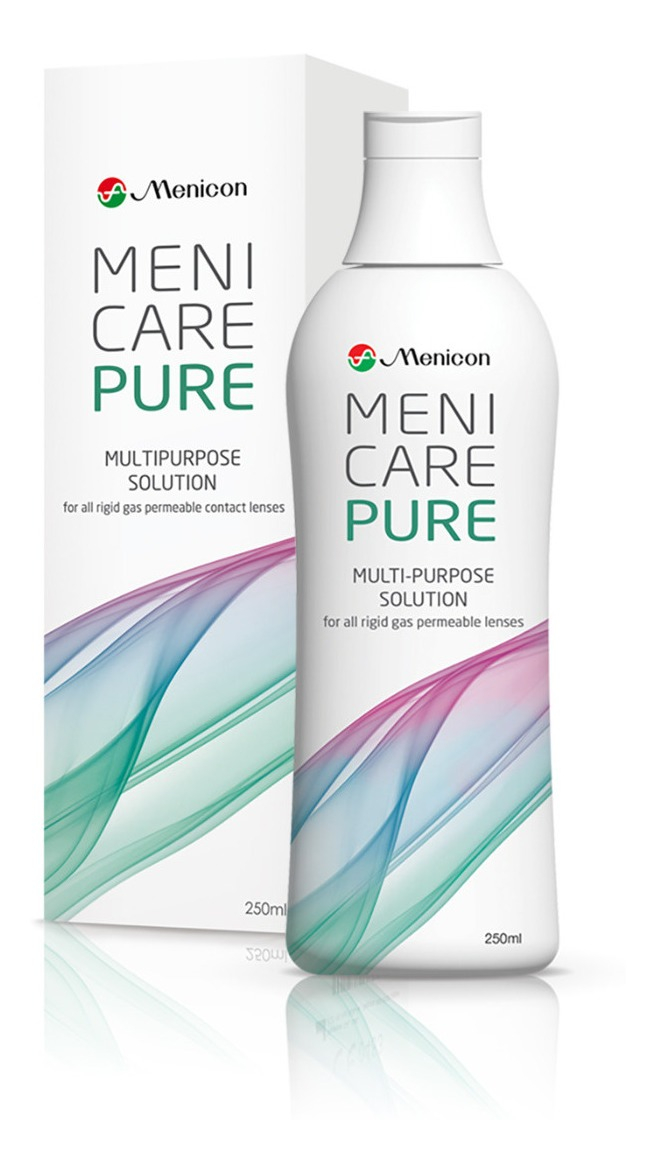 Menicon Menicare Pure - Solución Multi-propósito, 250ml