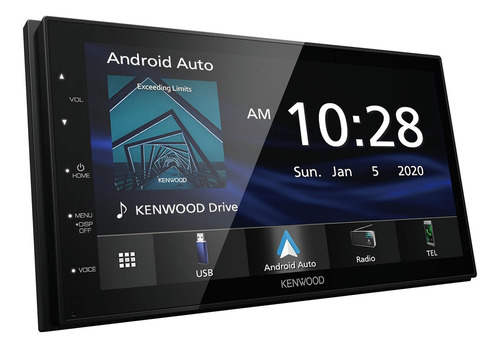 Autoestéreo De Pantalla Kenwood Dmx47s 6.8 Car Play Android