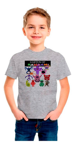 Remera Niño Garten Of Banban Videojuego Infantil 1