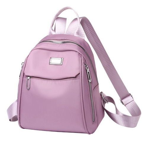 Mujeres Casual Correa Ajustable Sólido Oxford Tela Mochila