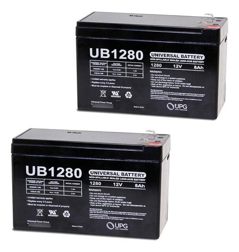 12 V 8 Ah Apc Back-ups E 650 Ups: Sustitucion Bateria Unidad
