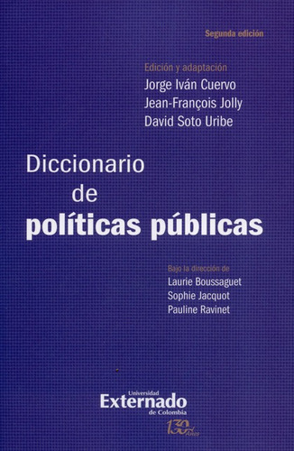 Libro Diccionario De Politicas Publicas (2ª Ed)