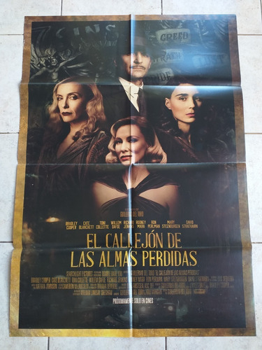 Poster Afiche Cine - El Callejón De Las Almas Perdidas *