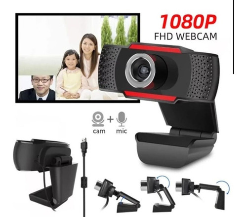 Camara Web Suamabi 1080p Con Microfono Para Streaming