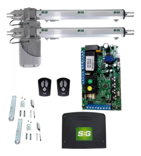 Kit Pivus Super Duo 1.25 127v Central Ramp 433mhz. 433 N/a