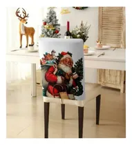 Comprar Fundas Cubre Sillas Navideñas Fundas Para Respaldo 6und