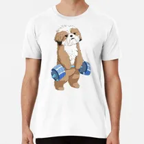 Comprar Remera Culturismo Entrenamiento Peso Muerto Perro Shih Tzu A