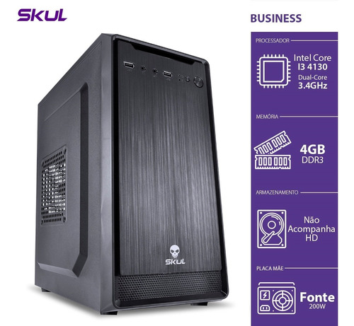 Computador Business B300 - I3-4130 3.4ghz 4gb Ddr3 Sem Hd Hd