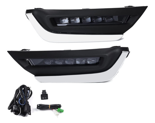 G-plus Lampara Luz Antiniebla Led Drl Honda Crv Cr-v Montaje