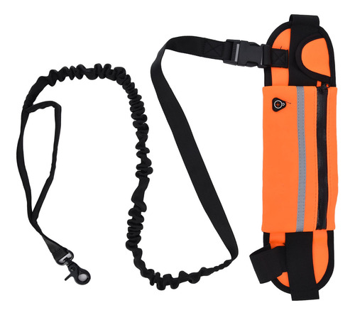 Bolsa Hands Dog Leash Desmontable Con Cremallera Y Tira Refl