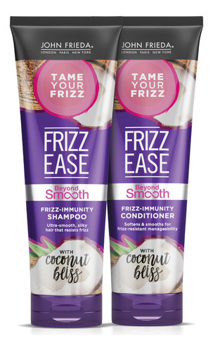 John Frieda Frizz Ease Beyond Smooth Bundle: Champú Y Acon.