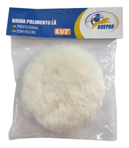 Boina De Polir 115mm Para Politriz E Lixadeira Base Aderente