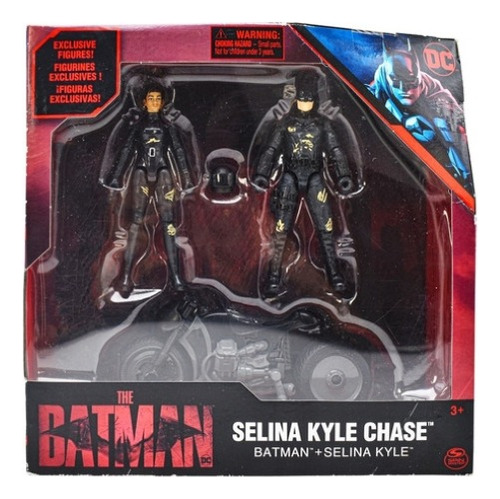 The Batman Selina Kyle Chase Figuras 11 Cm Dc Spin Master Cd