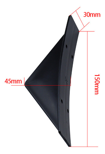 Difusor Aleta De Tiburón Auto Universal Fibra De Carbono
