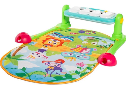 Imagen 4 de 8 de Gimnasio Alfombra Manta Bebe Musica Piano Fitch Felcraft