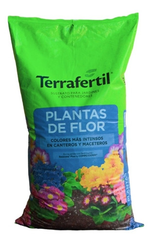 Sustrato P/plantas De Flor 20l Terrafertil