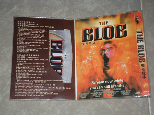 La Mancha Voraz-the Blob 1988-importado-dvd Español Latino (Usado)
