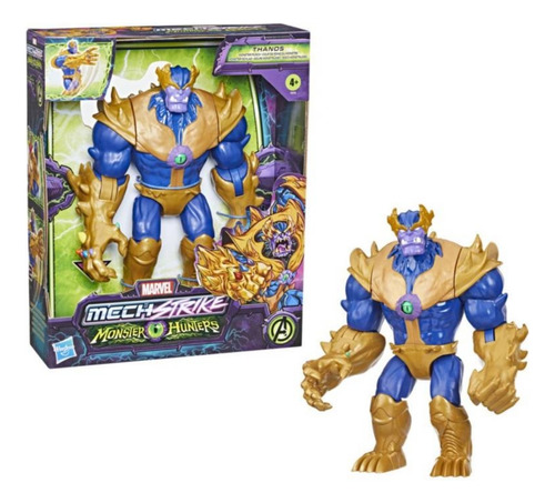 Figura De Acción Marvel Thanos Mech Stike Golpe Monstruoso 
