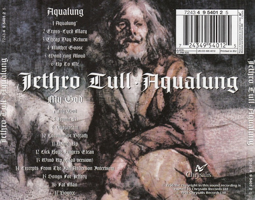 Jethro Tull Aqualung Cd Remastered