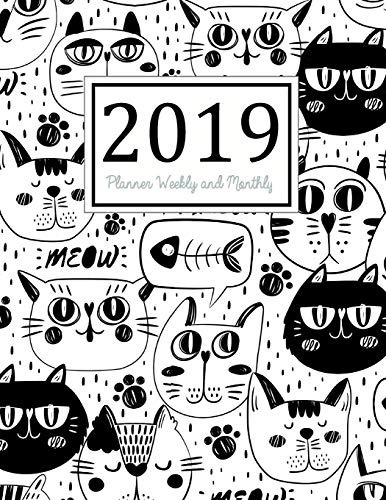2019 Planner Weekly And Monthly A Year  365 Daily  52 Week J