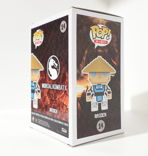 Funko Pop! 8-bit Raiden 14 Gamestop Exclusivo Mortal Kombat (Usado)