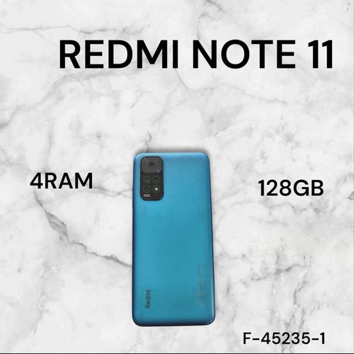 Celular Redmi Note 11 Azul (Usado)