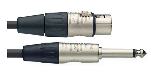 Imagen 3 de 4 de Cable Xlr Canon Plug Profesional 3 Metros Stagg Nmc