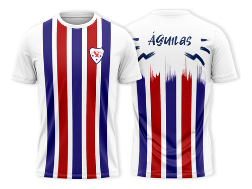 Camiseta Club Las Águilas Villa Mercedes Clásica Para Niños