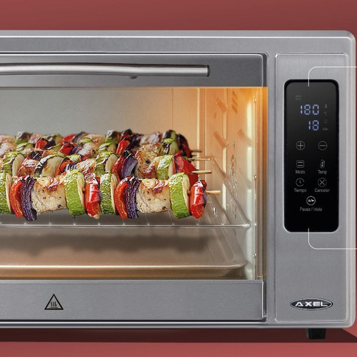 Imagen 2 de 2 de Horno Eléctrico Digital Axel Ax-hd45 45 L Acero Inoxidable