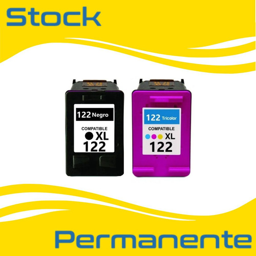 Cartuchos Alternativos 122 Xl Combo Negro Y Color 2050