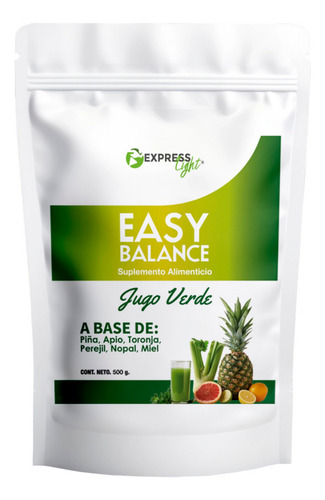 Easy Balance Jugo Verde Polvo Suplemento Express Light 330g