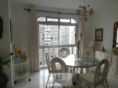 Imagem 13 de 30 de Apartamento Amplo Com 3 Dormitórios Sendo 1 Suíte Na Praia Da Pitangueira-guarujá/sp - 3523