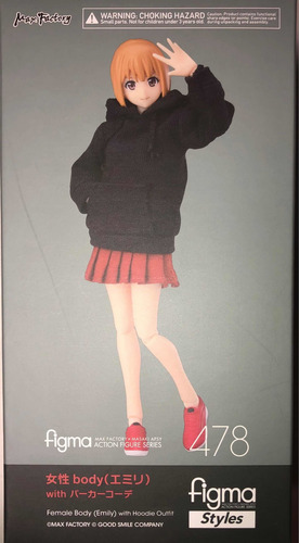 Imagen 7 de 8 de Figma Female Body Emily With Hoodie Outfit