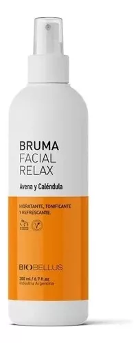 Bruma Facial Relax Avena & Caléndula 200ml - Biobellus
