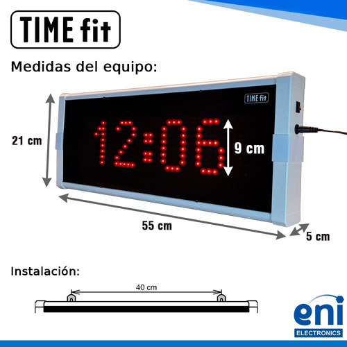 Timefit - Timer Reloj Cronometro Crossfit Inalámbrico