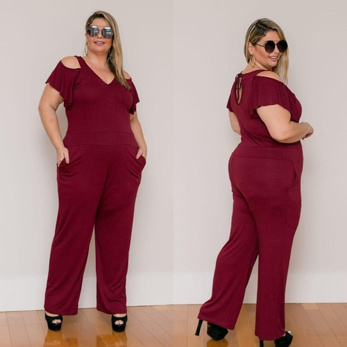 Enterito Mono De Mujer Talle Plus Size