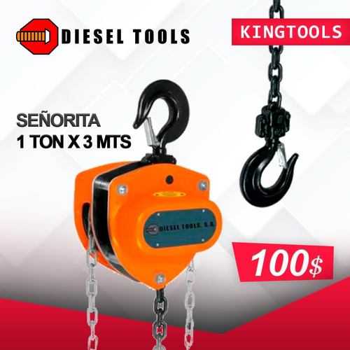 Señorita 1 Tonelada Por 3 Metros Diesel Tools 