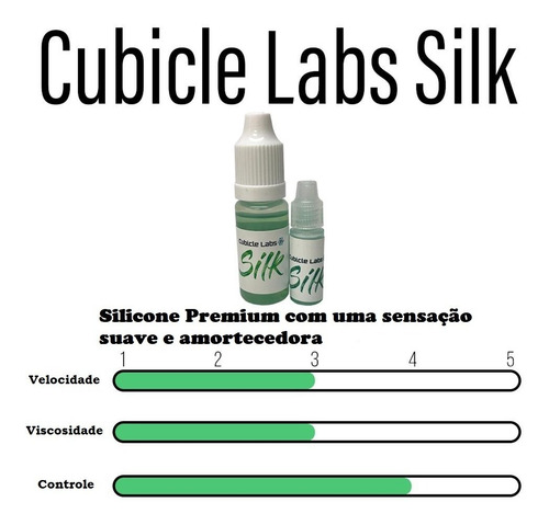 Lube Silk Lubrificante Para Cubo Mágico 3ml The Cubicle Labs