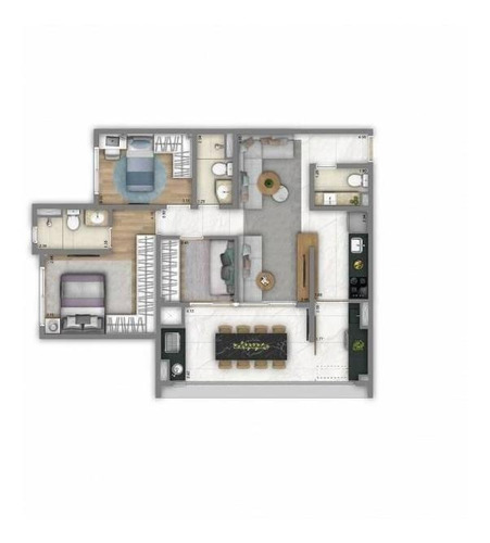 Imagem 15 de 15 de Apartamento Para Venda Em São Paulo, Vila Primavera, 2 Dormitórios, 1 Suíte, 1 Banheiro, 1 Vaga - Sp109_2-1245358
