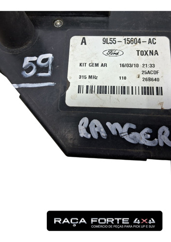 Modulo Conforto Ranger 3.0 Diesel 2005 A 2012 9l55-15k602ba (Usado)