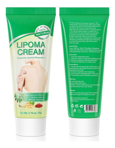 Crema Removedora Lipomas H Crema Eliminación