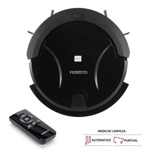 Imagen 6 de 10 de Aspiradora Robot Limpia Pisos Trapeadora Inteligente Femmto